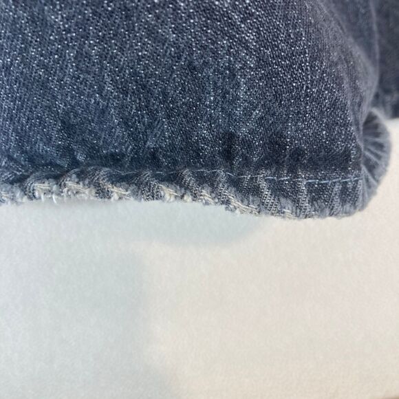 Jeanology Skirt Sz 8 Black Denim Maxi Trumpet Vintage Y2K Grunge Whimsigoth Boho - Picture 5 of 11